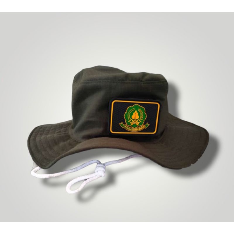 TOPI RIMBA POLHUT LOGO KARET