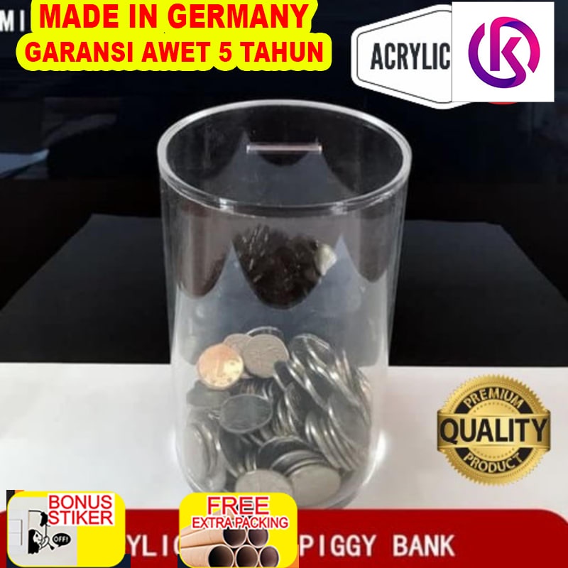 

Terlaris Acrylic piggy bank - D.12xT.20