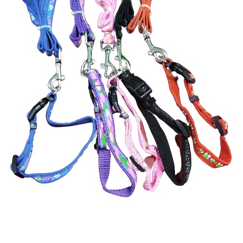 Tali Tuntun Anjing Kucing Rantai Hewan Collar Leash 1.2 meter