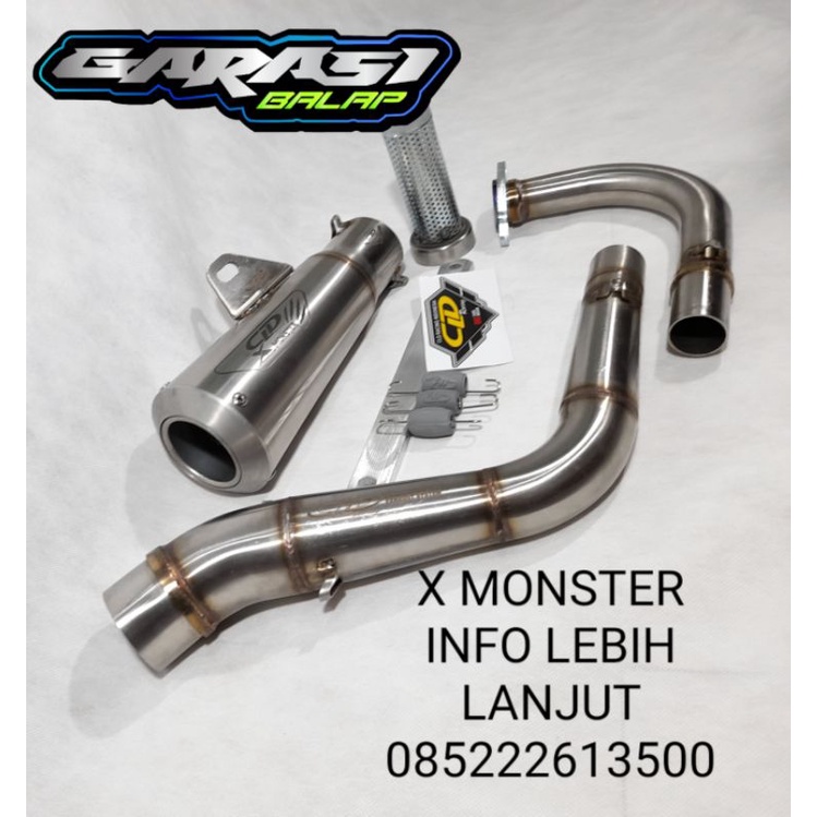 KNALPOT X MONSTER CLD VARIO 125 / VARIO 150