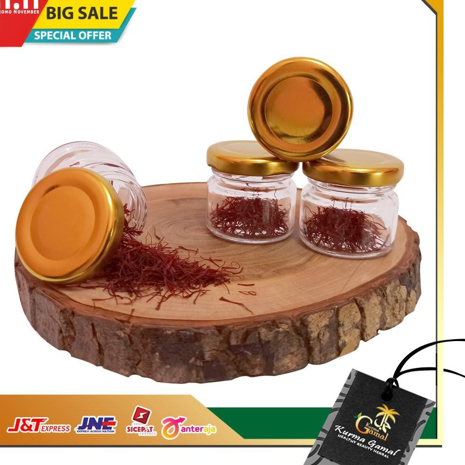 

SAFFRON SUPER NEGIN AFGHANISTAN `GROSIR ( ISI 3 pcs) NON LABEL