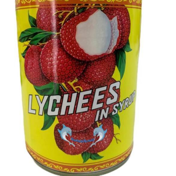 

E0C Lychee in Syrup / Buah Leci Dalam Sirup Kaleng 567gr Red Boat Brand / lychees❂ (Ready)