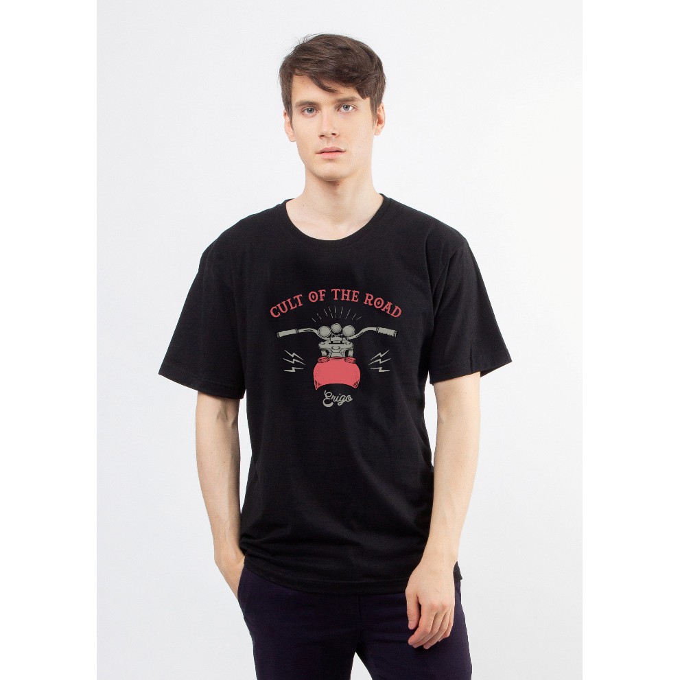 

Erigo T-shirt The Road Black