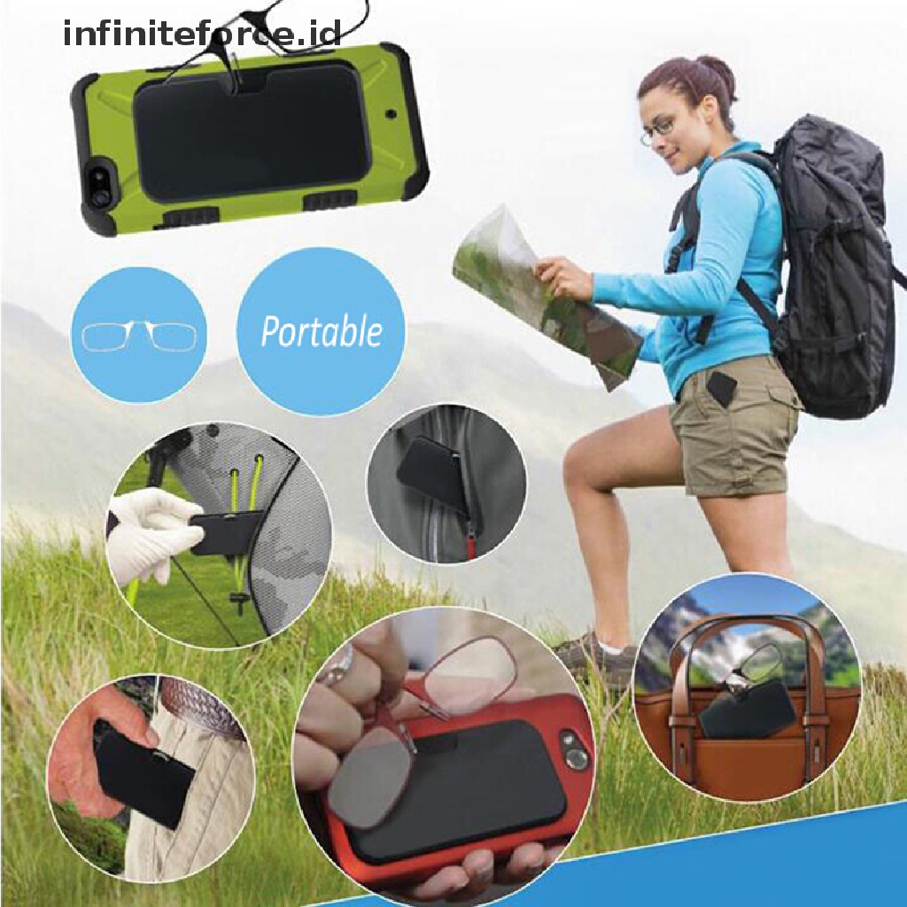 1pc Kacamata Baca Presbiopi Portable Ultra Tipis Untuk Pria