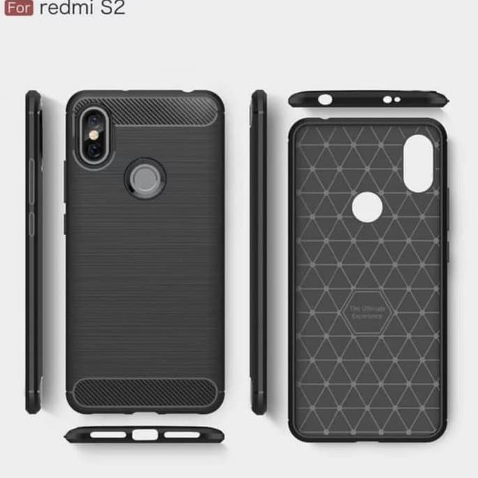 CASE CARBON SOFT CASE XIAOMI REDMI S2