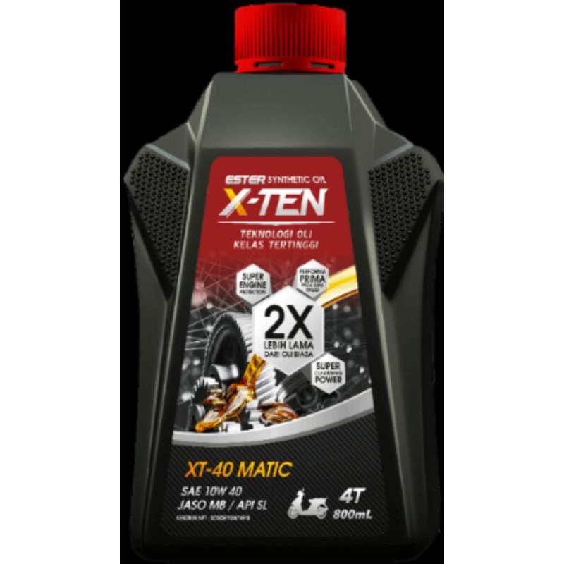 oli motor x-ten xten Matic 800ml Yamaha