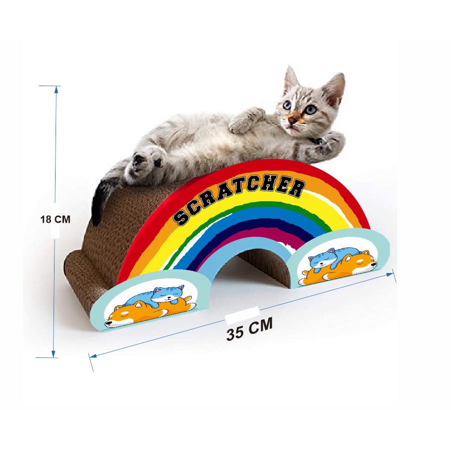 Cat scratcher garukan kucing