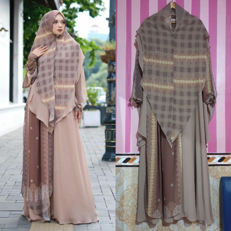 Gamis set by TRZ her Like new