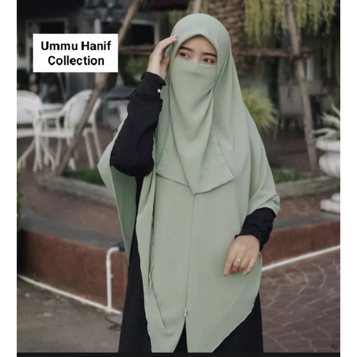 HIJAB SEGI EMPAT INSTAN RESLETING FREE CADAR