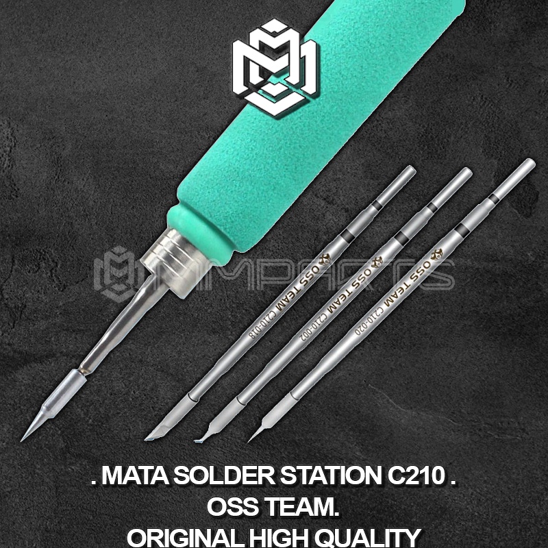 Mata Solder OSS Team T210 Lurus / Bengkok / Pisau Type Mata C210 / MATA SOLDER OSS C210 / MATA SOLDE