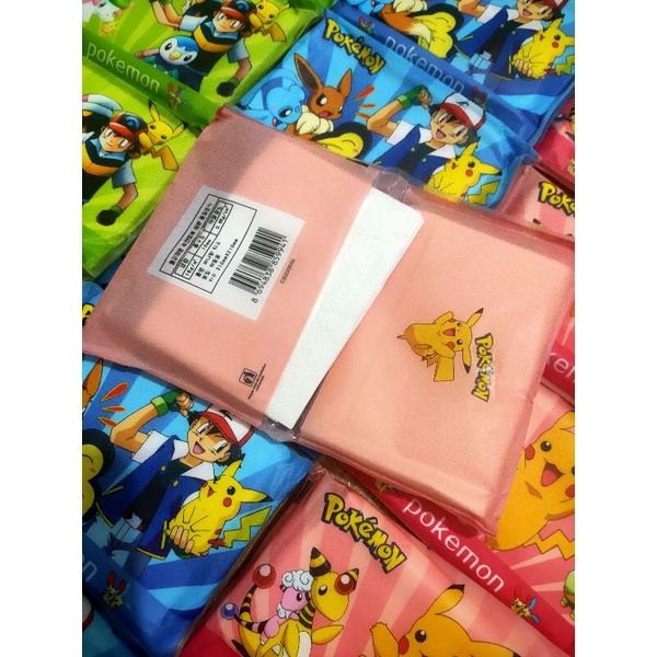 Dompet Tisu | Tisu Saku | Dompet Tissue Isi Ulang dengan Motif Karakter Lucu