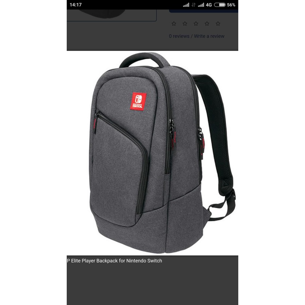 nintendo switch backpack elite