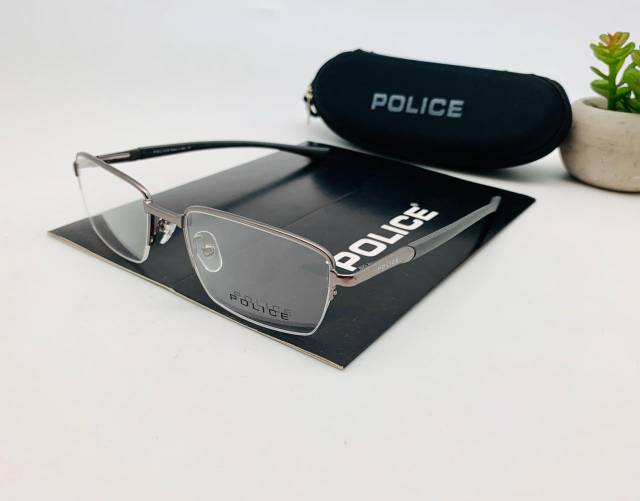 Bisa COD || Frame Kacamata POLICE 67104  Size 52-18-135|| Frame Kacamata Minus Pria Wanita