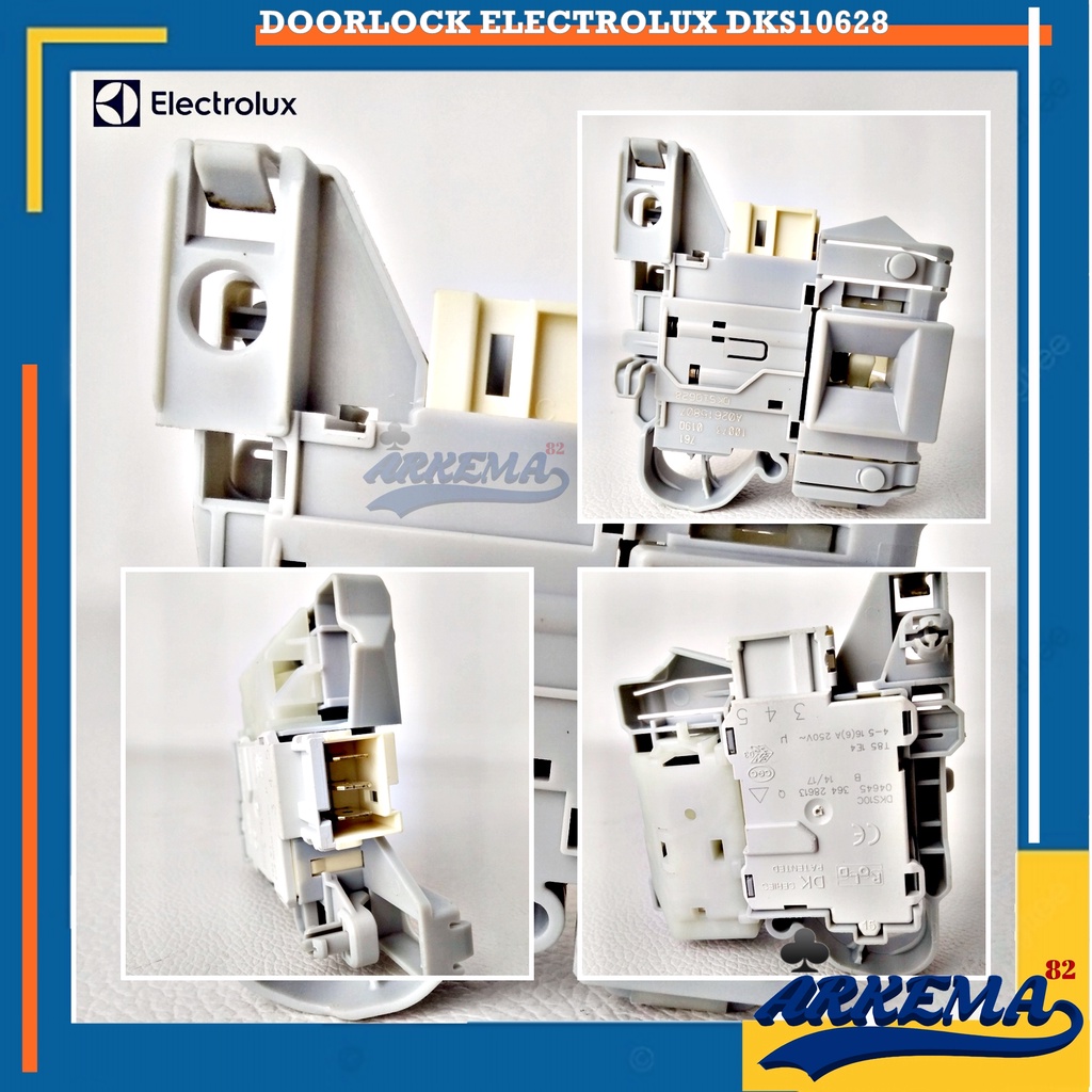 DOORLOCK DKS10628 MESIN CUCI ELECTROLUX FRONT LOADING | DOORLOCK ELECTROLUX DKS10C | DOORLOCK MESIN CUCI