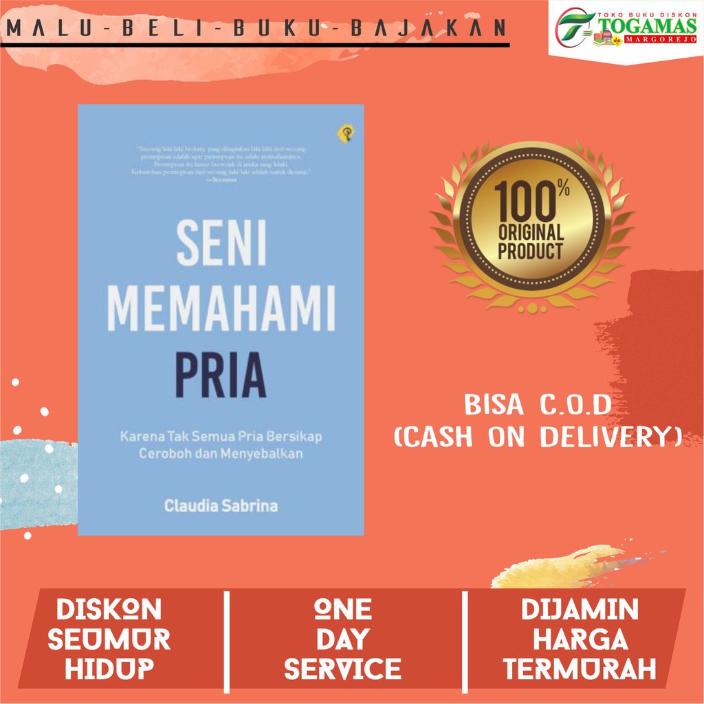 SENI MEMAHAMI PRIA / SENI MEMAHAMI WANITA karya CLAUDIA SABRINA