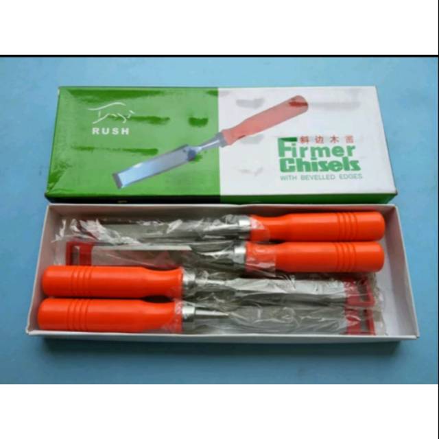 TATAH KAYU/FIRMER CHISELS/PAHAT KAYU GAGANG FIBER 1 1/4&quot;