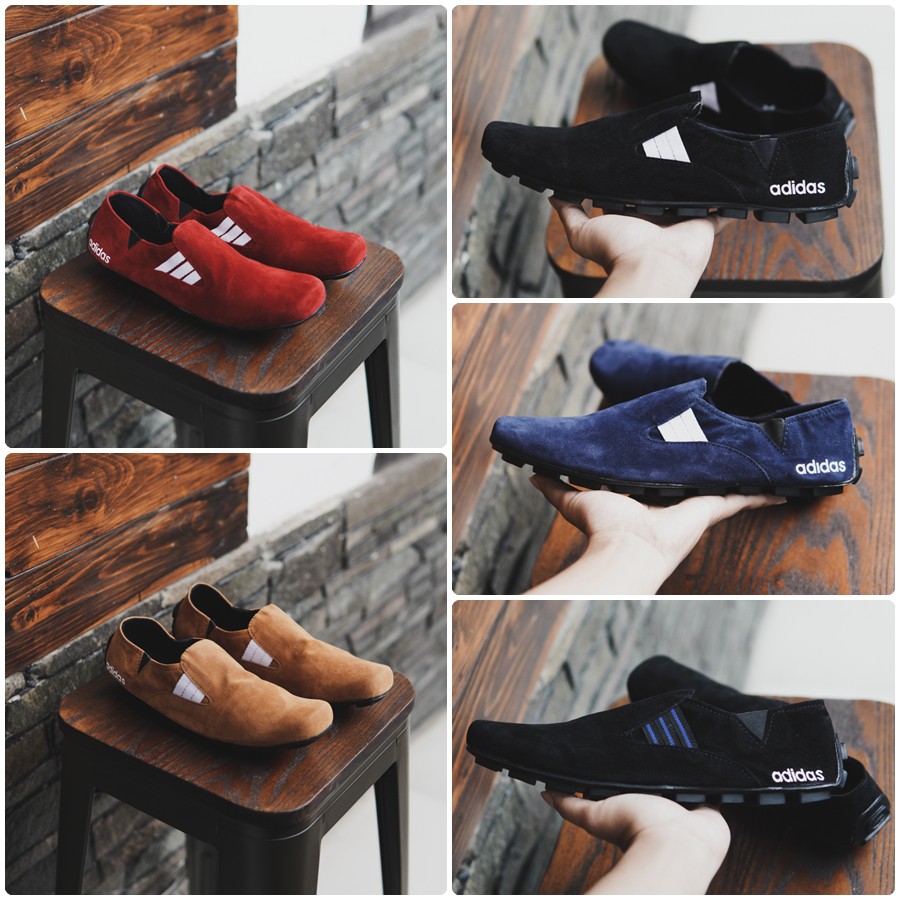 TERMURAH SEPATU SLOP PRIA ADIDAS SUAREZ CASUAL SIP ON