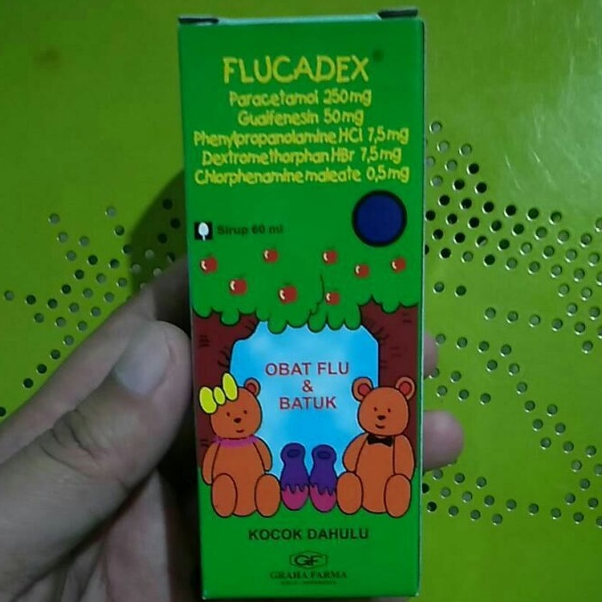 FLUCADEX® Sirup 60 mL (Obat Batuk, Flu, Pilek, Demam, Sakit Kepala)