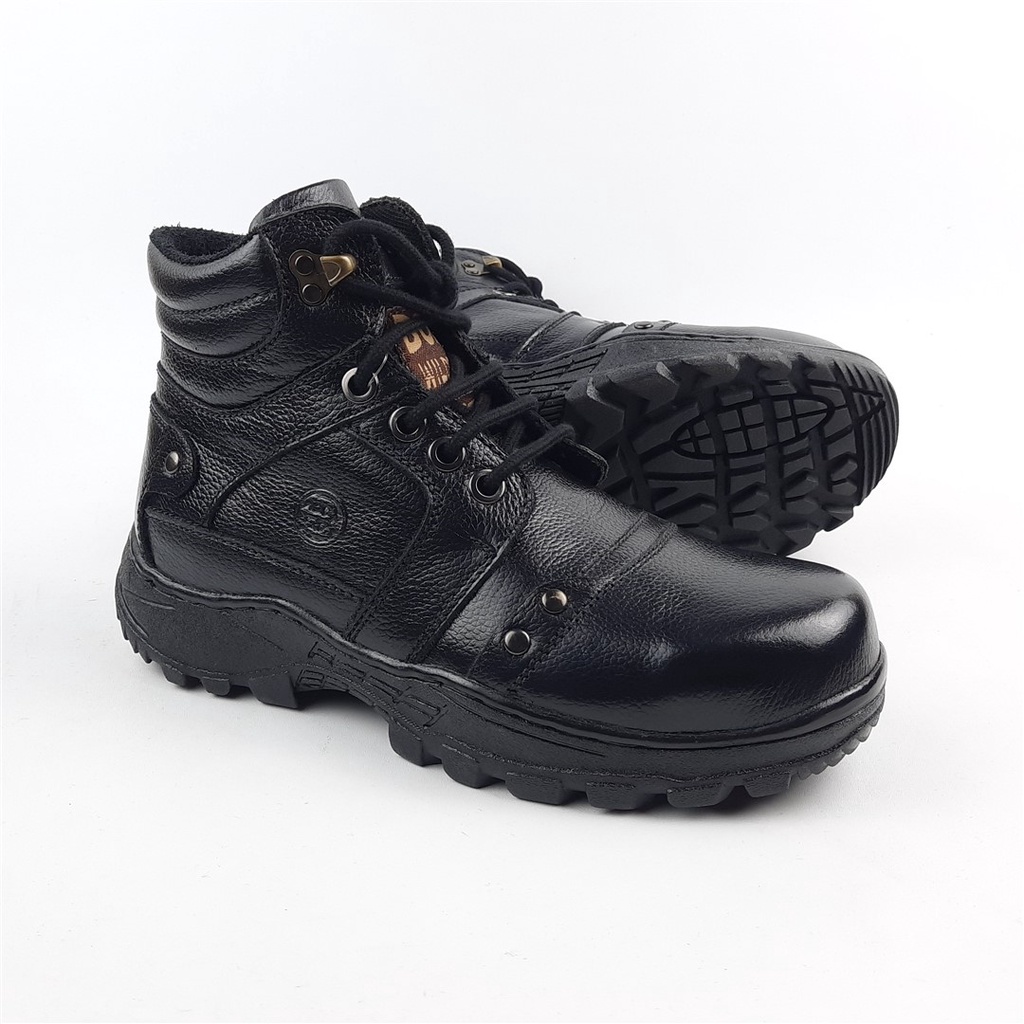 Sepatu Kulit Safety Boots Original Borsa M.45504 39-43