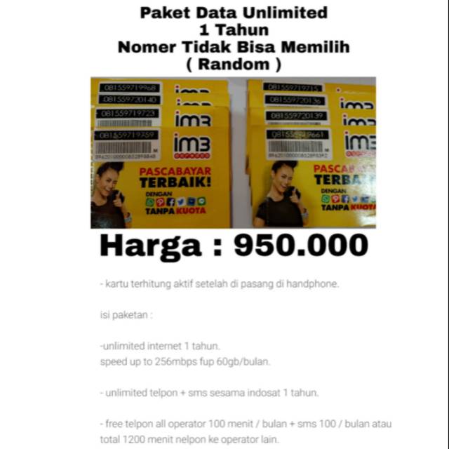 PAKET DATA INDOSAT