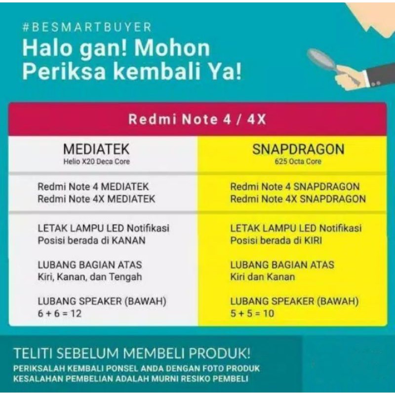 LCD REDMI NOTE 4 / NOTE 4X - SNAPDRAGON