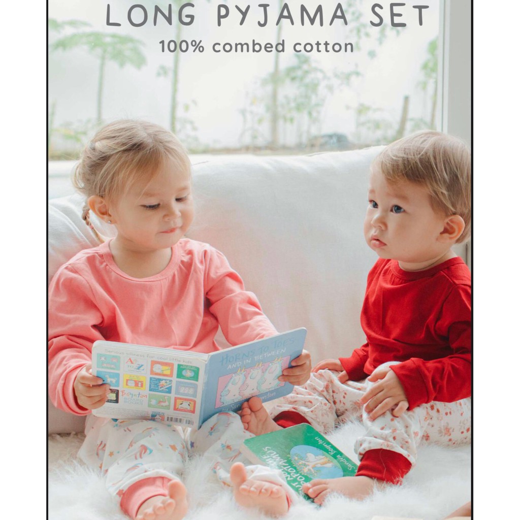 Ardenleon Long Pyjama Set / Piyama Anak Bayi