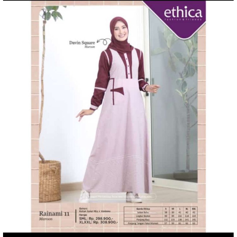 Gamis dewasa Rainami 11 Ethica