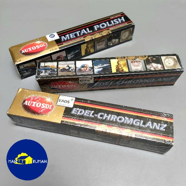 Autosol Metal Polish (100% Asli Original German) - 75gram 75gr 75 gr