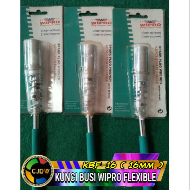 KUNCI BUSI WIPRO FLEXIBLE KBF-16 ( 16mm )