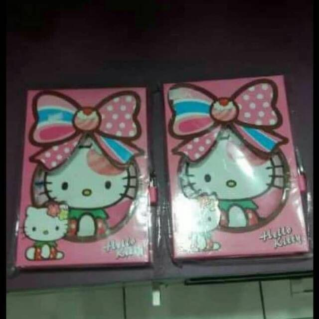 

Buku Diary hello kitty