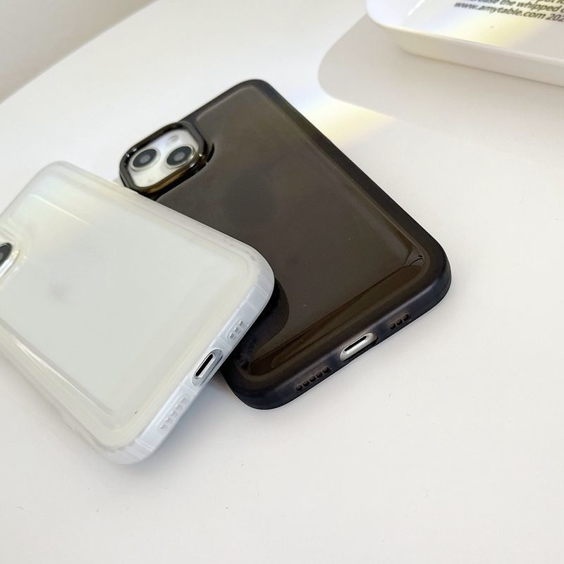 Case Transparan Motif Roti Untuk iPhone 12 13 11 Pro Max X Xs Max Xr YHO1