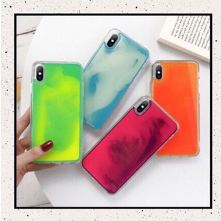 [PO] LUMINOUS NEON SAND CASE GLOW IN THE DARK IPHONE CASE