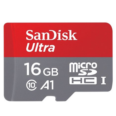 Sandisk Ultra A1 Micro Sd / Microsd Card 16Gb 98Mbps Class 10 Garansi Resmi