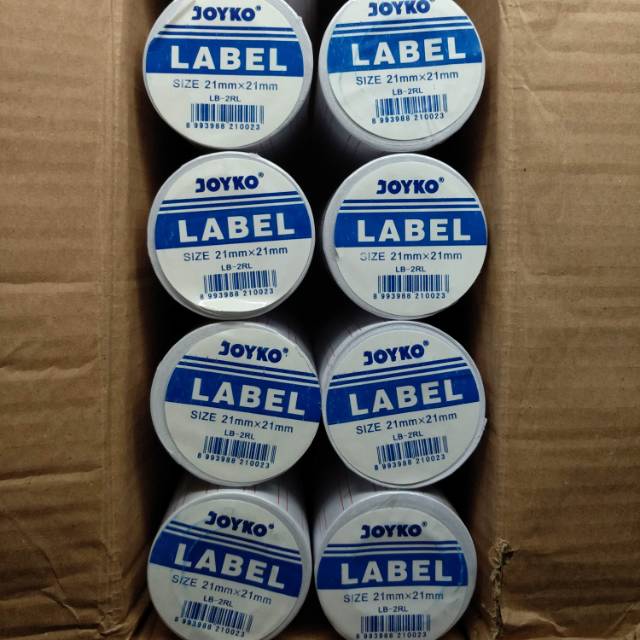 

Label JOYKO joiko stiker sticker harga 1 baris putih untuk labeller 5500