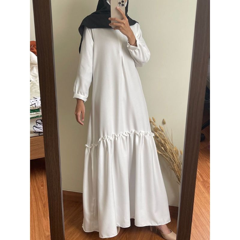 JOVINNA MAXI GAMIS TERBARU ITY MANGO CREPE