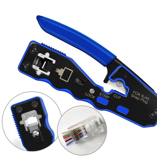 Crimping tool rj45 anti gagal EZ cat5e cat6 high quality