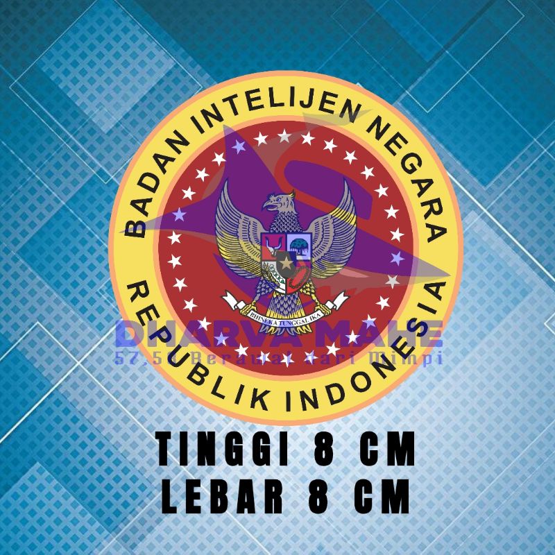 

BIN, Badan Intelejen Negara, Stiker BIN, Stiker Motor, Stiker Mobil, Logo Yoyo Resin, Logo Yoyo Id Card Resin, Logo Name Tag Resin