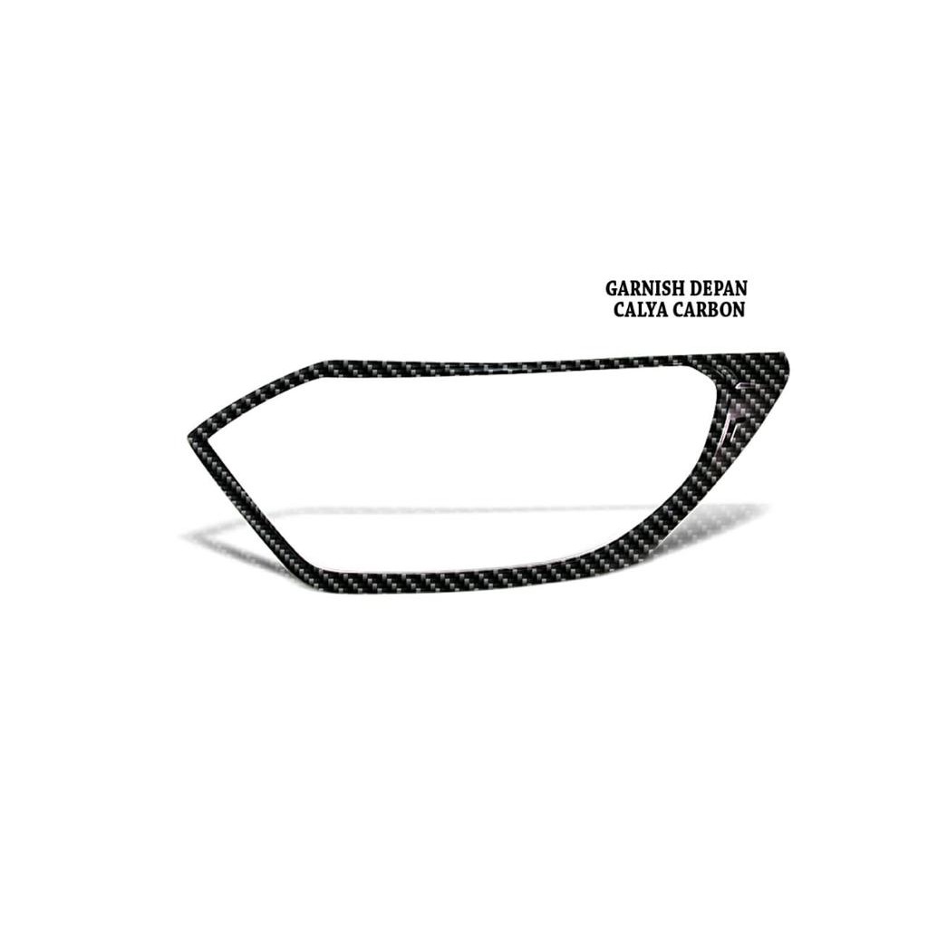 Garnish / List Lampu Depan Calya / Sigra Carbon