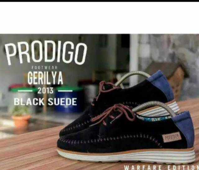 Siap Kirim Sepatu Prodigo Gerilya Tan Sket Sekolah Olahraga Santai