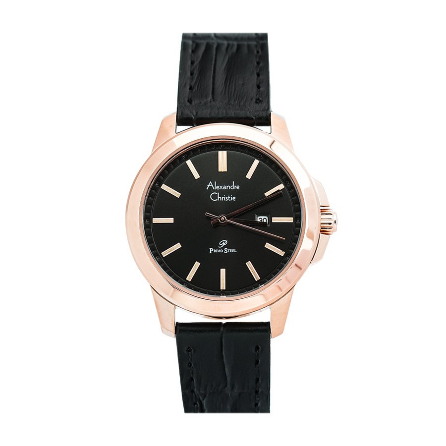 JAM TANGAN WANITA ALEXANDRE CHRISTIE AC 1017 LEATHER ORIGINAL GARANSI RESMI 1 TAHUN