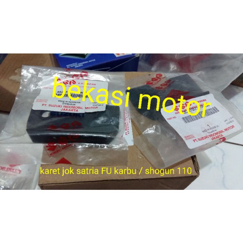 45287C23F10C000 rubber seat karet jok suzuki satria fu depan bagian engsel shogun 110 new original 1