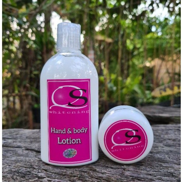 HB CREAM PEMUTIH QS WHITENING PLUS HAND & BODY LOTION