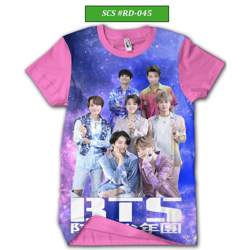 Kaos BTS Army Series Baju Atasan Wanita Keren dan Trendy #RD-045