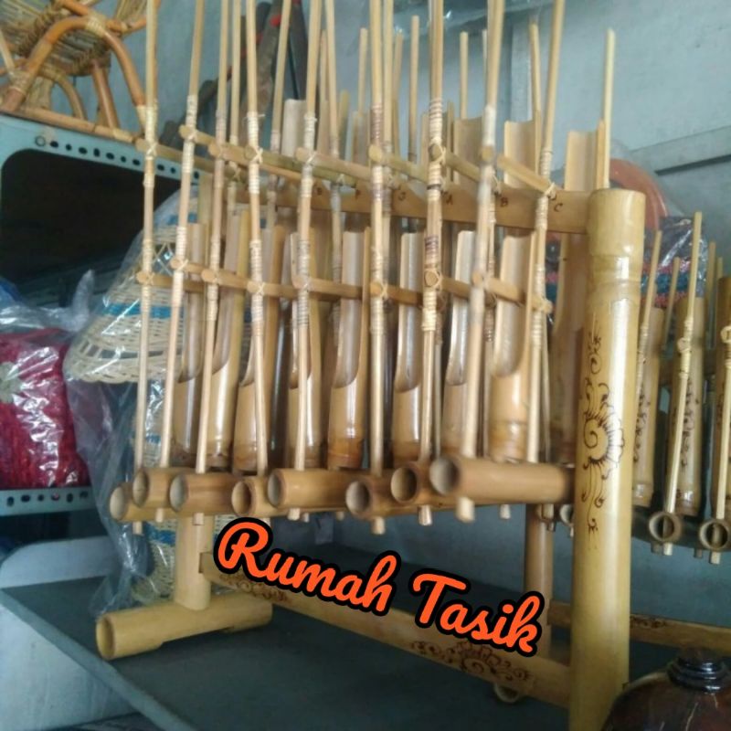 Angklung Anak TK  8 Nada 1 Oktaf Mini