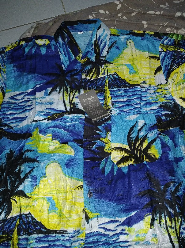 Baju Pantai Bali Pria Dan Wanita Surfing Tropical Summer Aloha Hawaii Hits Jaman Now