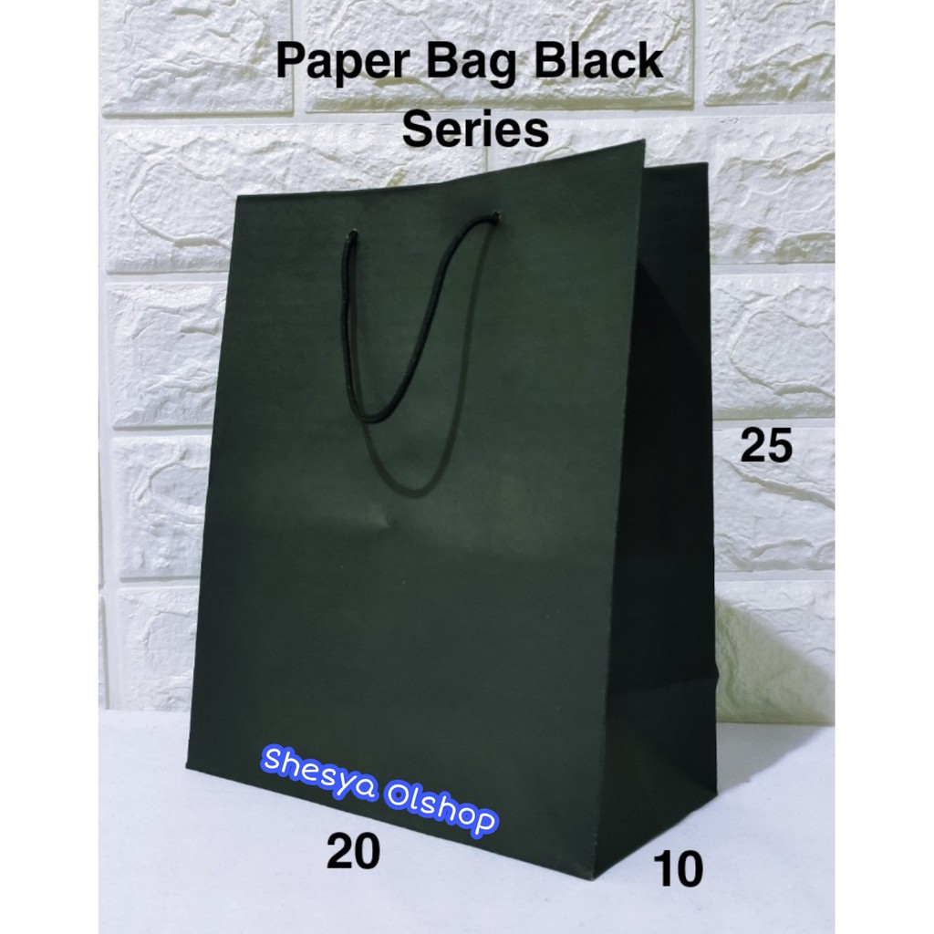 

Paper bag Snack black series (20.10.25)