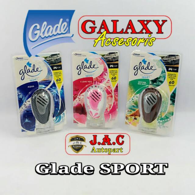 Parfum Mobil GLADE SPORT For AC