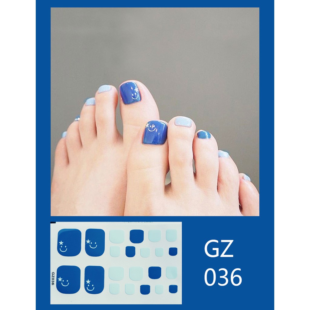 Gz34 Stiker Kuku 3D Bahan Akrilik untuk Nail Art