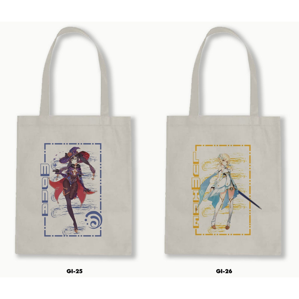 TOTE BAG RESLETING - GHENSHIN IMPACT 2