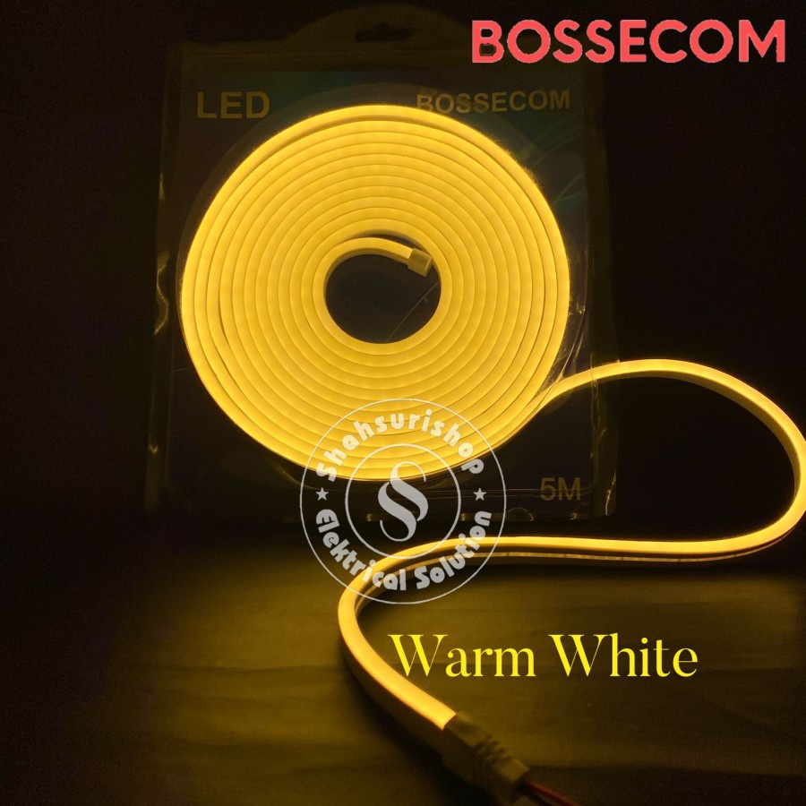 BOSSECOM LED FLEX BE 1003 8W DC12V ROLL 5 M IP65 2835 WATERPROOF